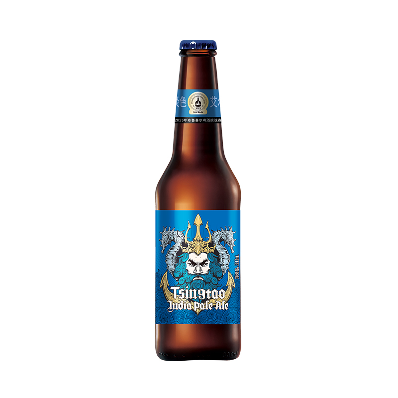 青岛 14&deg;P IPA海神版 精酿啤酒 瓶装 330ml*12