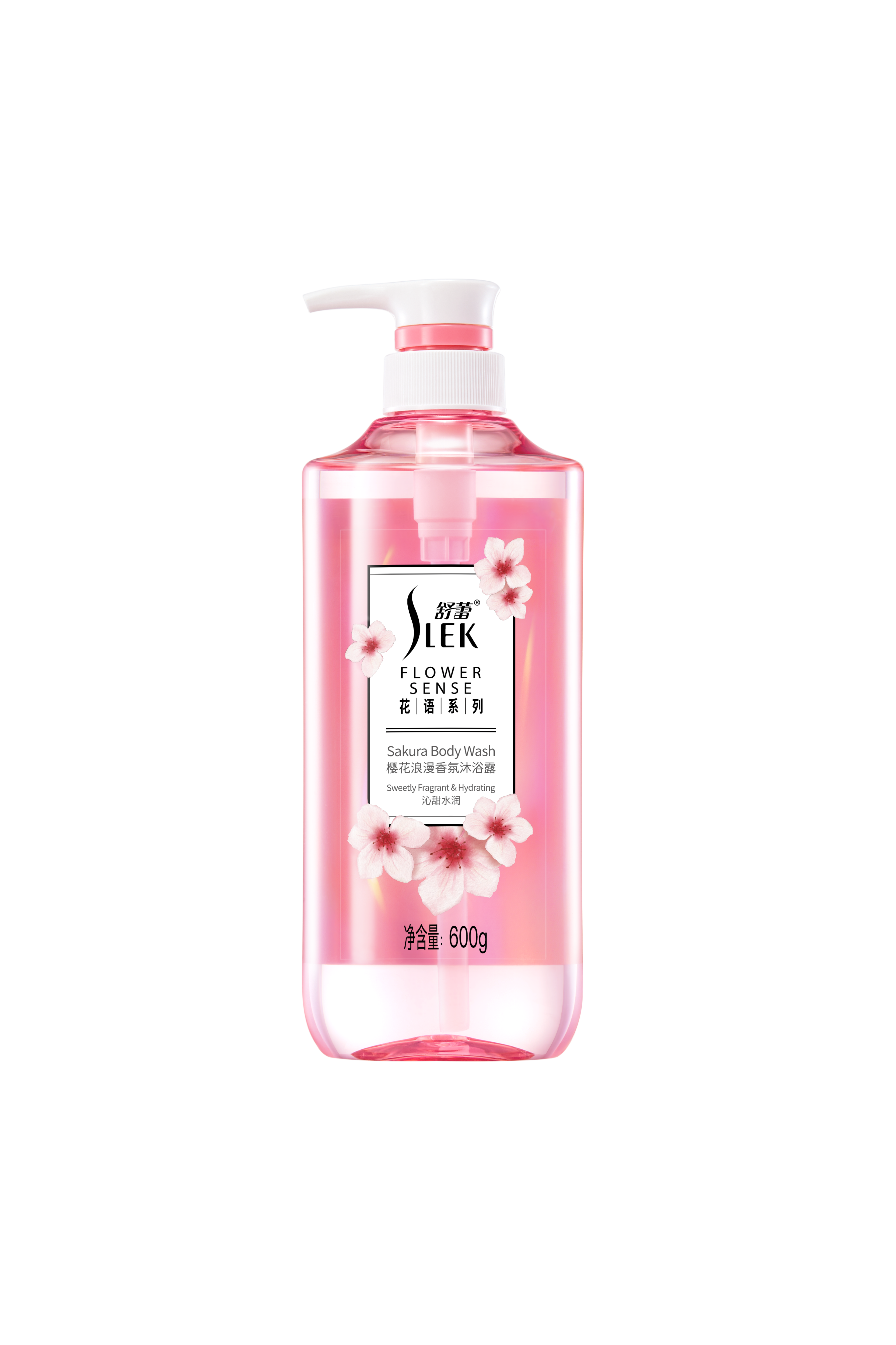 舒蕾樱花浪漫香氛沐浴露-600g